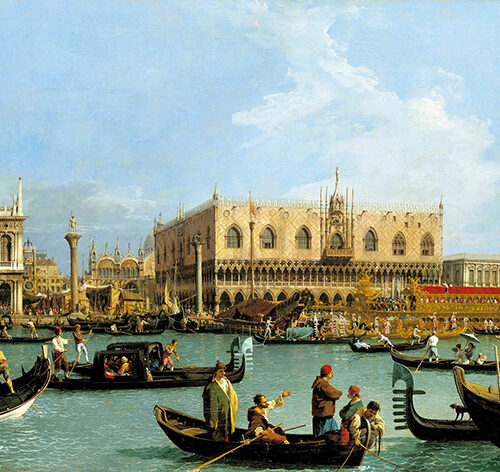 Venise-le-bucentaure-Canaletto-1733-1734-Royal-Collection-Buckingham-Palace