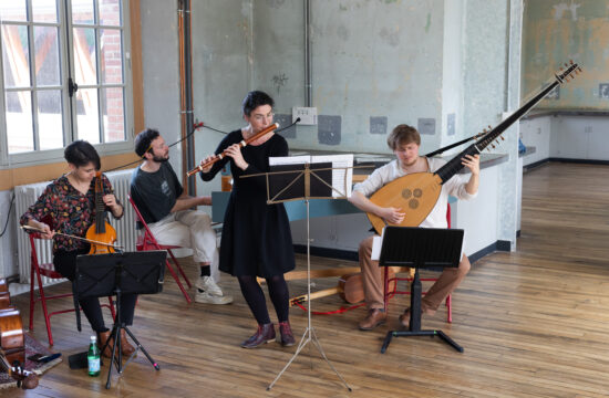Ensemble Alçyone (avril 2025 à l'hôtel Pasteur de Rennes) ©Laurent Guizard
