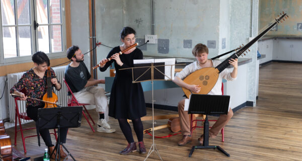 Ensemble Alçyone (avril 2025 à l'hôtel Pasteur de Rennes) ©Laurent Guizard